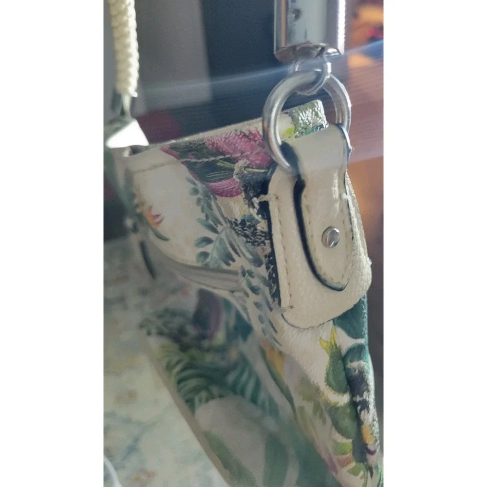 Women's Dana Buchman Tropical Floral Print Shoulder Purse‎